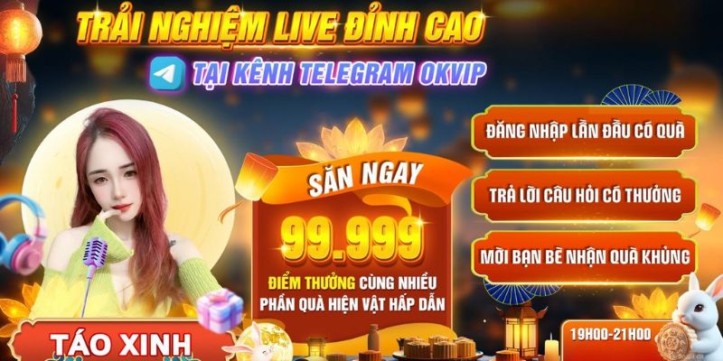 Livestream phát thưởng mỗi ngày